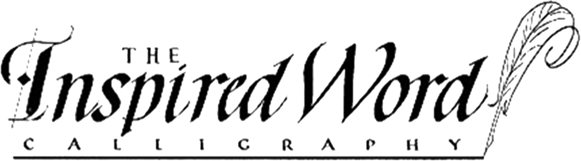 Inspired Word Calligraphy
